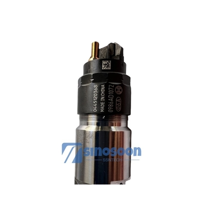 Sinotruk HOWO A7 엔진 부품 일반 철도 연료 주입기 MC07 080V10100-6085 조립