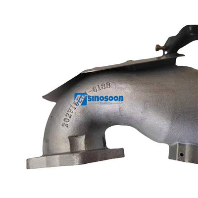 Cast Iron Howo Sitrak C7H 엔진 공급 Sinotruk Base Jinan 배기가스 파이프 조립 EVB 부분