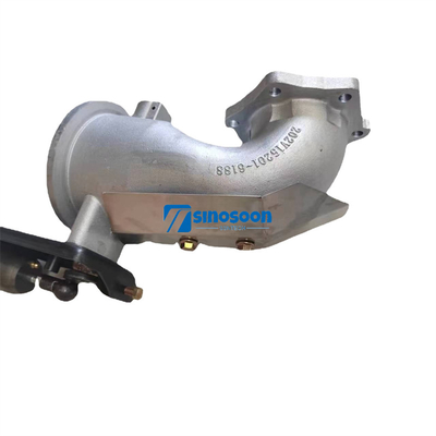 Cast Iron Howo Sitrak C7H 엔진 공급 Sinotruk Base Jinan 배기가스 파이프 조립 EVB 부분