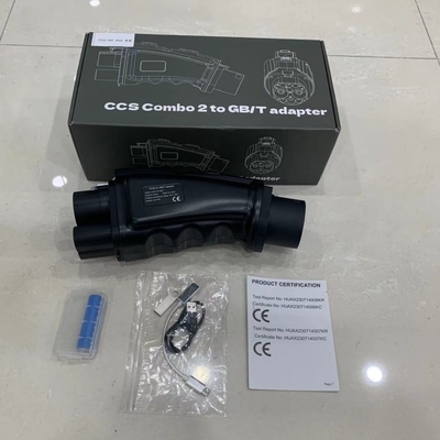 휴대용 CCS 2 GBT 어댑터 1000V DC 200A 전기 자동차 충전기 커넥터용 빠른 충전