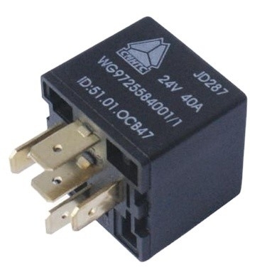 0.1KG 24V 오픈 릴레이 WG9725584001 Sinotruk Howo 예비 부품