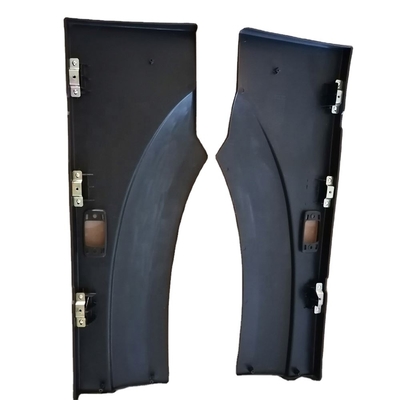 WG1642230107 좌측 전구 펠러 후면 부분 Assy 검은색 Sinotruk Howo용 예비 트럭 부품